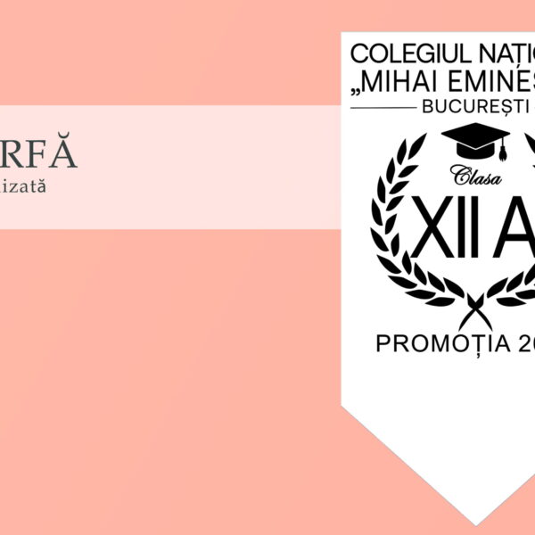 Eșarfa absolvire alba