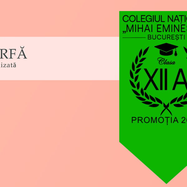 Eșarfa absolvire Verde