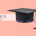 Tocă absolvire Albastru Navy