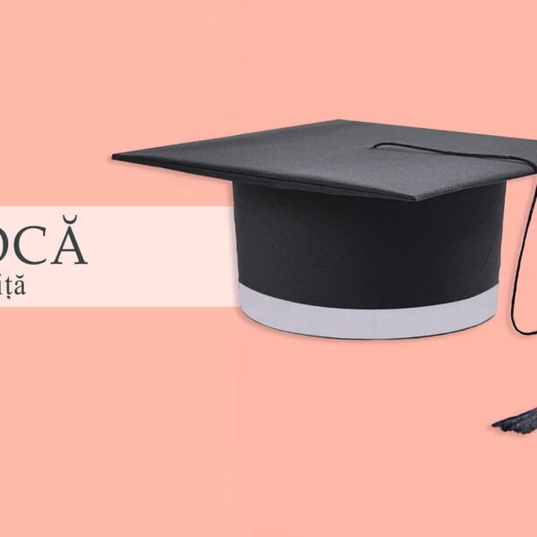 Tocă absolvire Argintiu