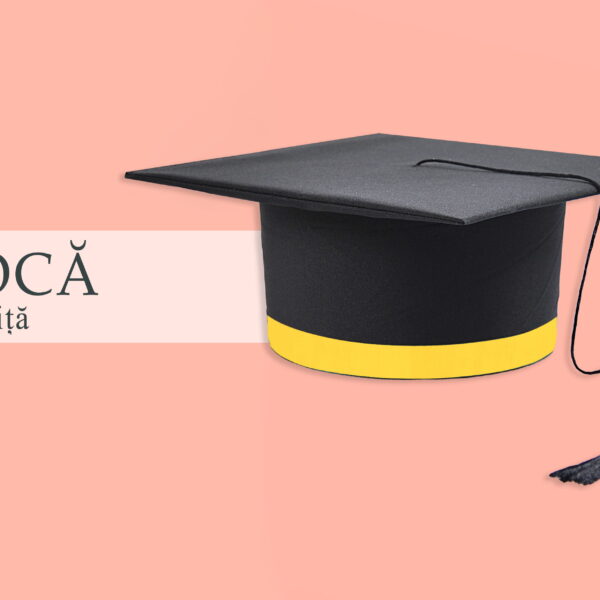 Tocă absolvire Galben