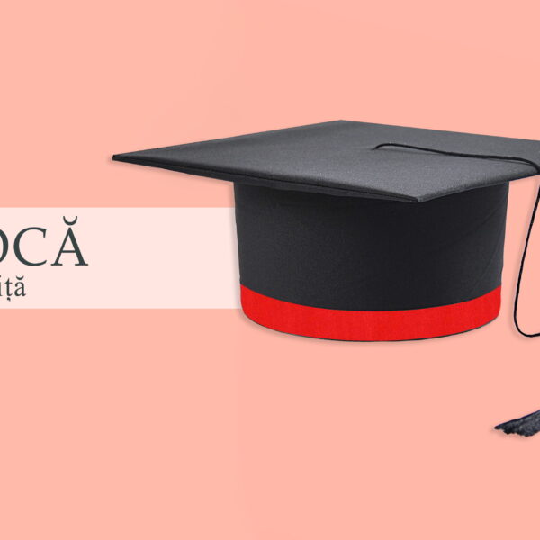 Tocă absolvire Roșu